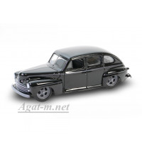 28150A-GRL FORD Fordor Super Deluxe Lowrider 1948 Black, 1:64